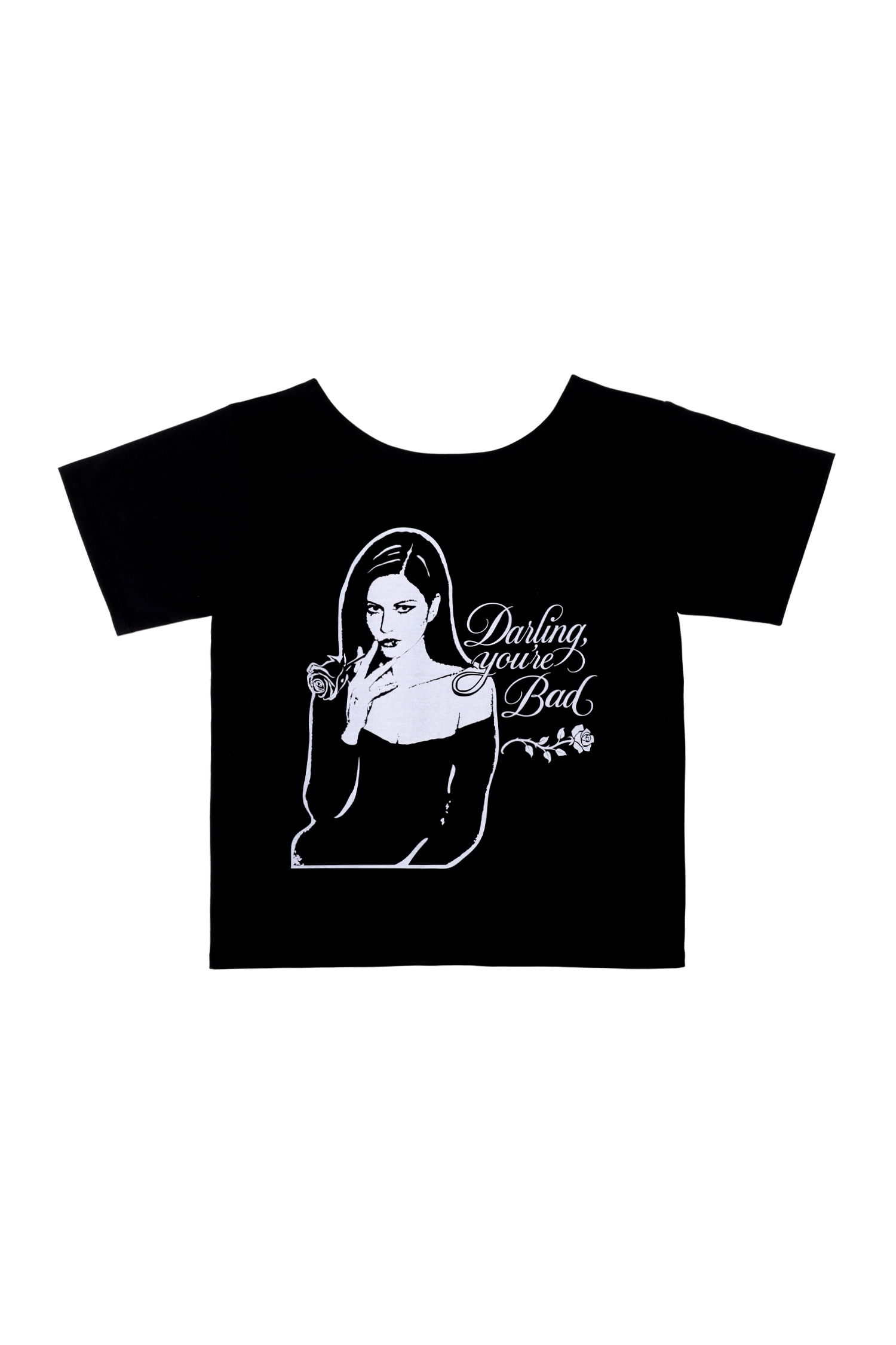 【Darling you're bad】25ss MELTING ROSE TEE DARLING YOU ARE BAD] MELTING ROSE TEE #GREY – SellerWork