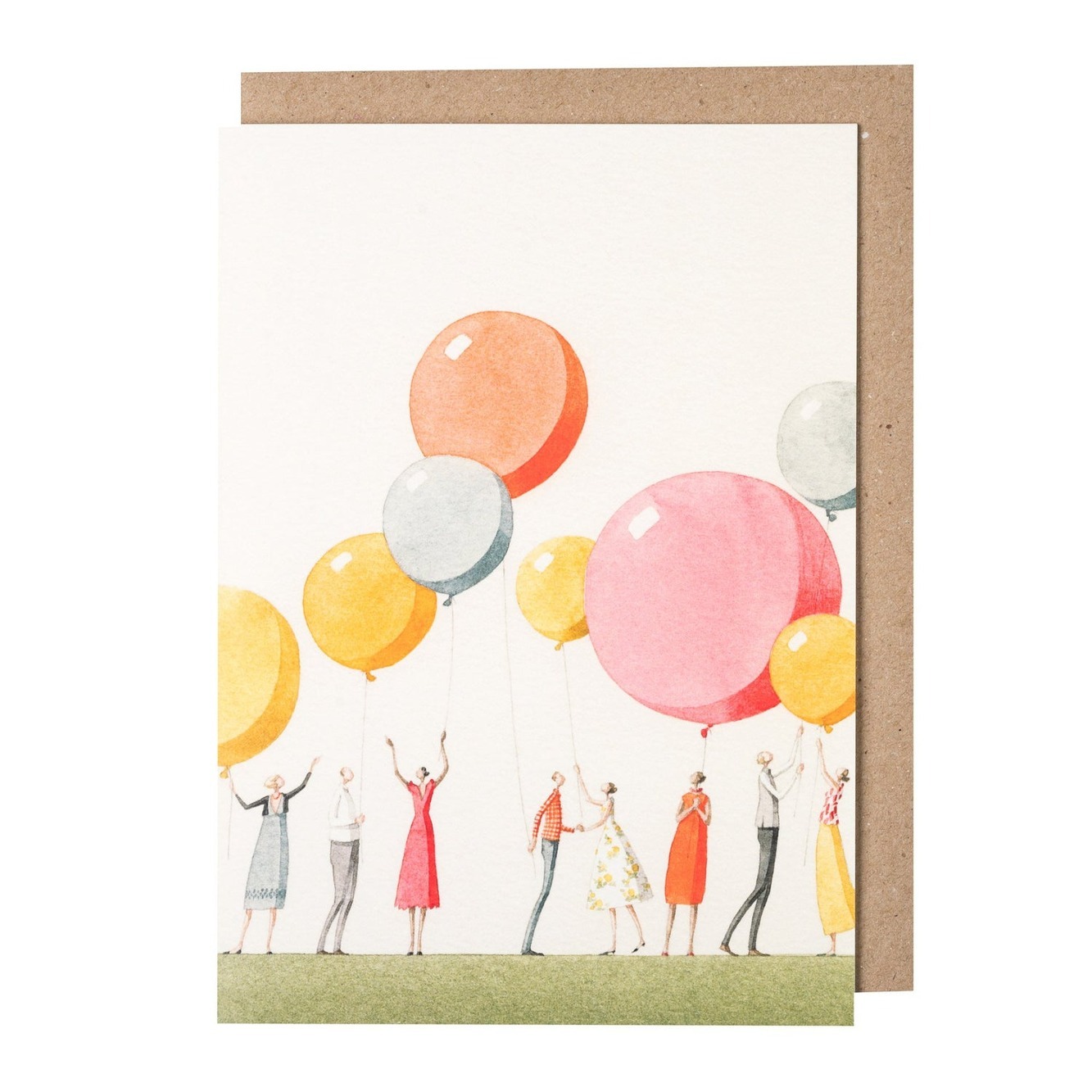 로라 스토다트 엽서 Greeting Card - Balloon Party