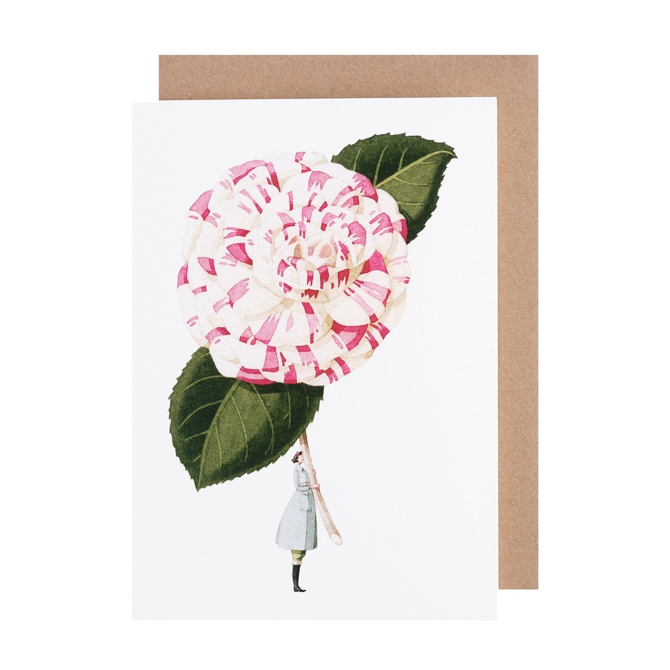 로라 스토다트 엽서 Greeting Card - Camellia