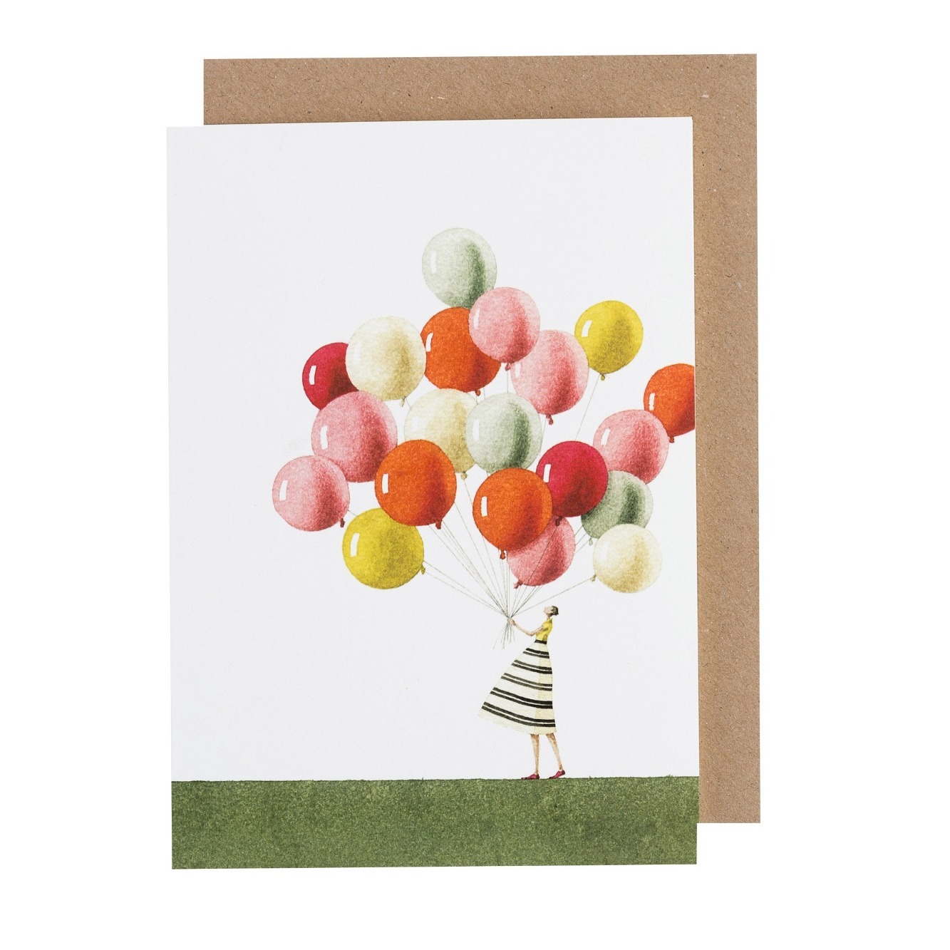 로라 스토다트 엽서 Greeting Card - Balloons