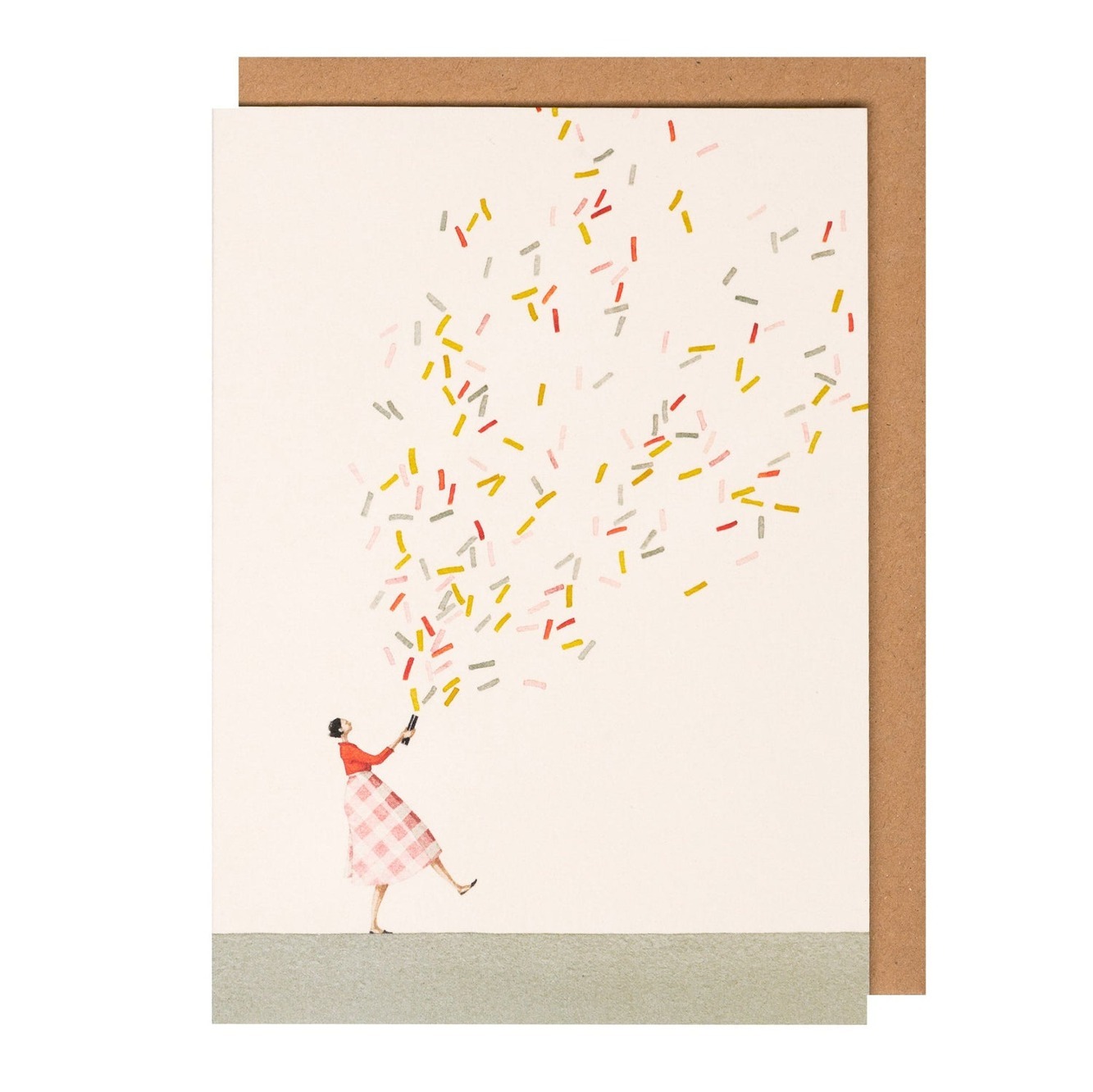 로라 스토다트 엽서 Greeting Card - Glitter Bomb Girl