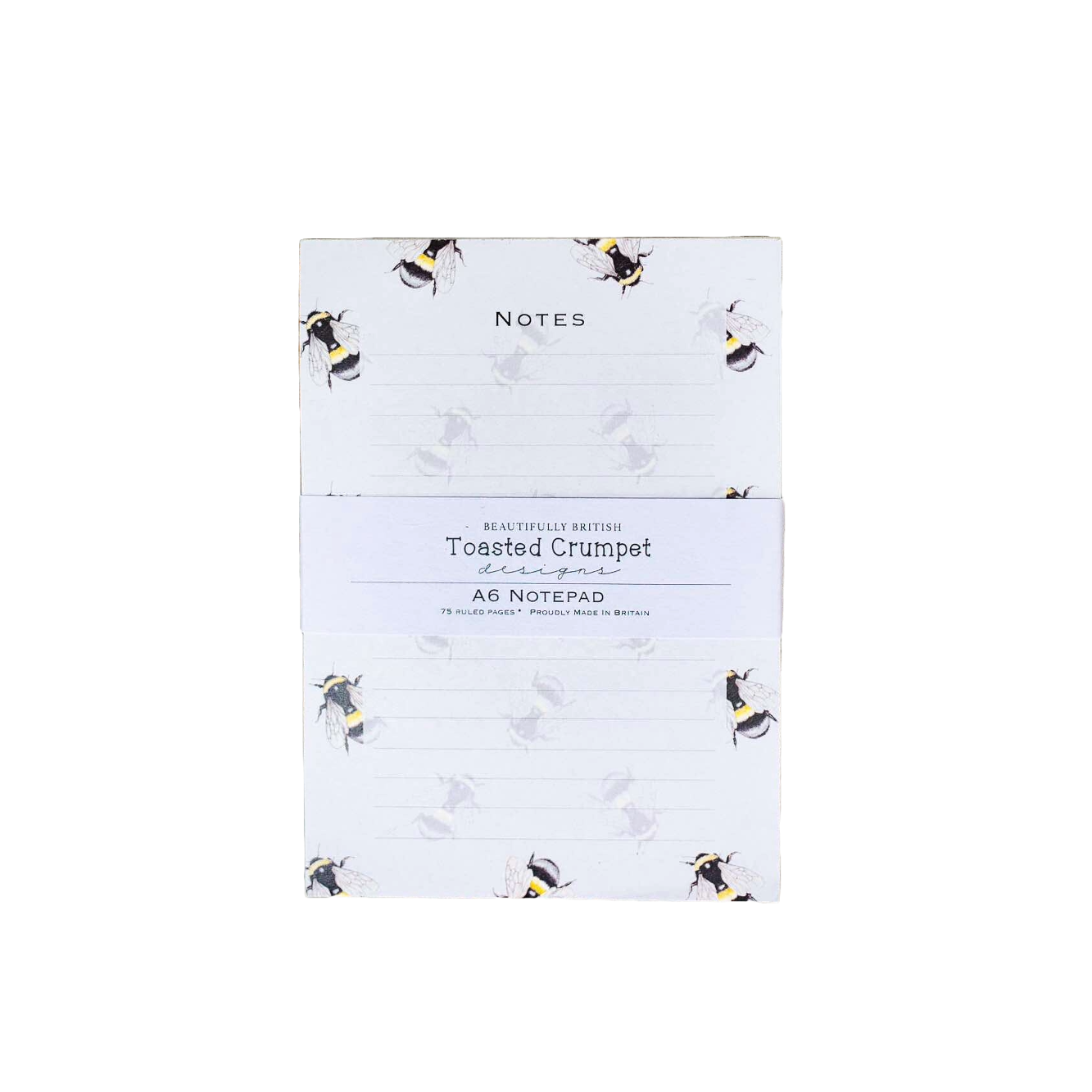 A6 Jotter Notepad - Bee Pure
