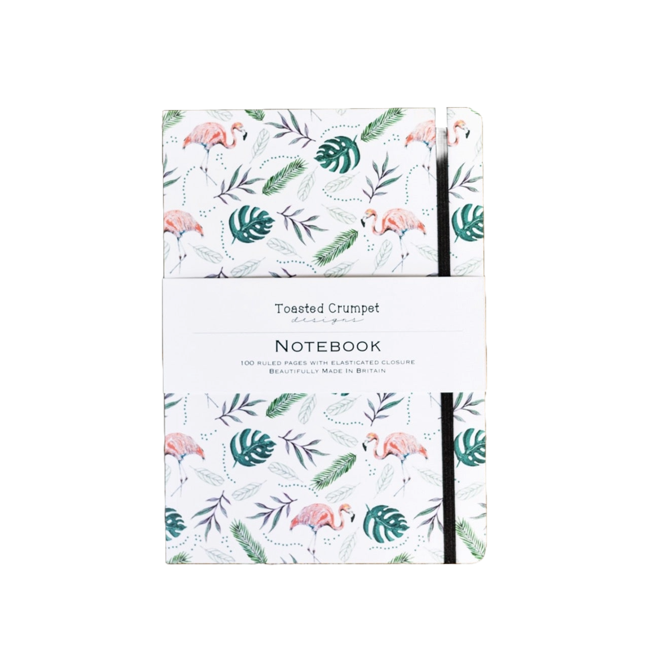 A5 Lined Notebook - Flamingo Pure