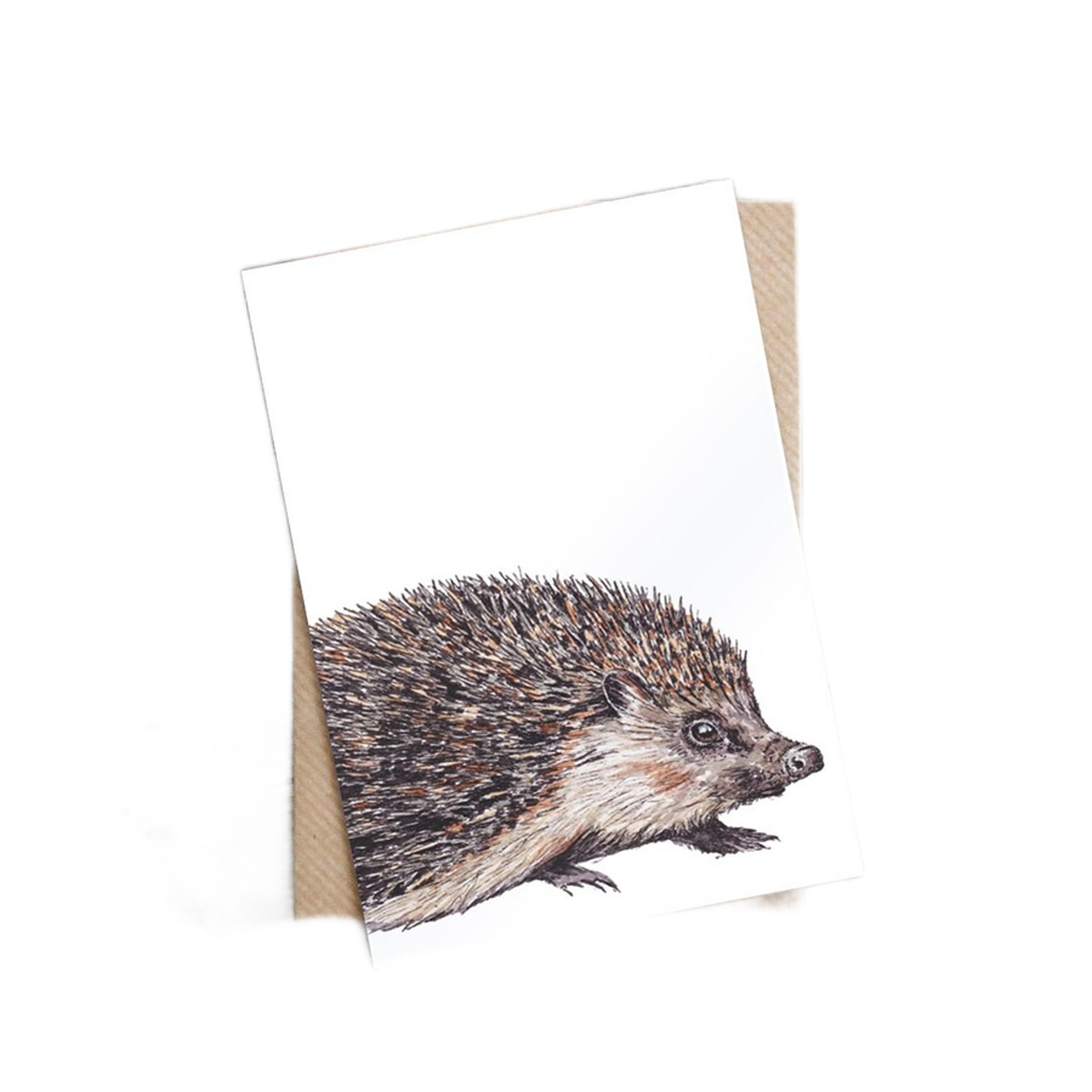 토스티드 크럼펫 엽서 Greetings Card - Hedgehog