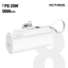 PD20W  8핀 고속 미니 보조배터리 5000mA  (엑티몬)