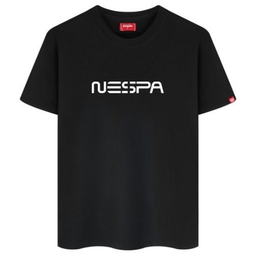 Nespa English Short Sleeve Tee Summer Big Size Unisex