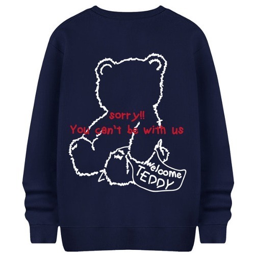 Sorry Silhouette Bear Sweatshirt