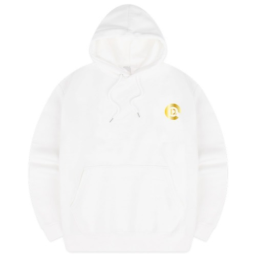 Basic logo gold leaf hoodie