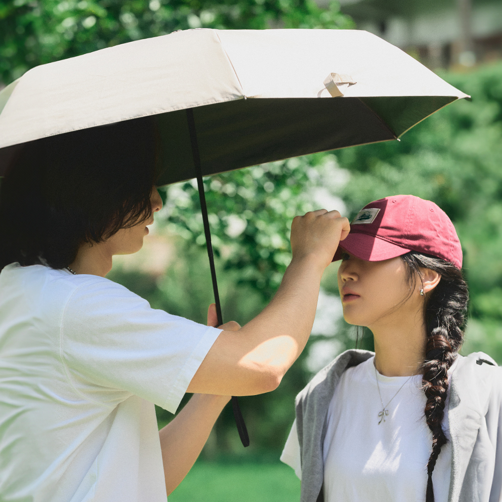 남자 양산 UV 자외선 차단 암막 3단 자동 남성용 양산 우양산 H104