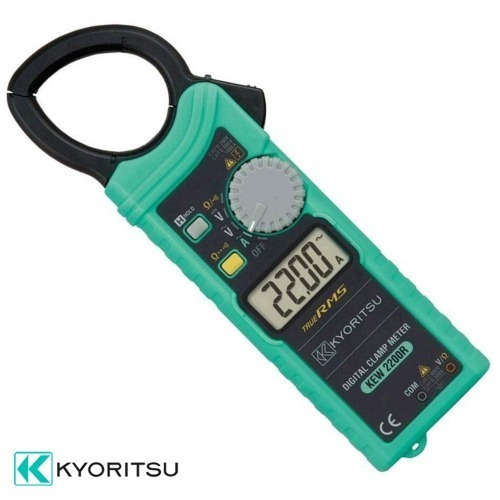 교리츠 KEW2200R AC 디지털 클램프미터 클램프 메타 테스터기