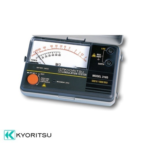 교리츠 KEW3165 절연 저항 측정기 전도 시험기 디지털 절연저항계