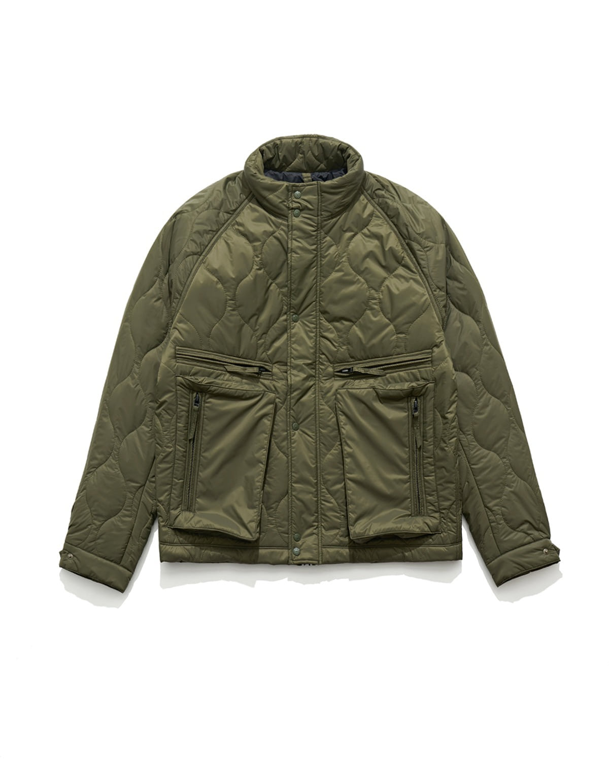 AIRBONE QUILTED JUMPER / OLIVE