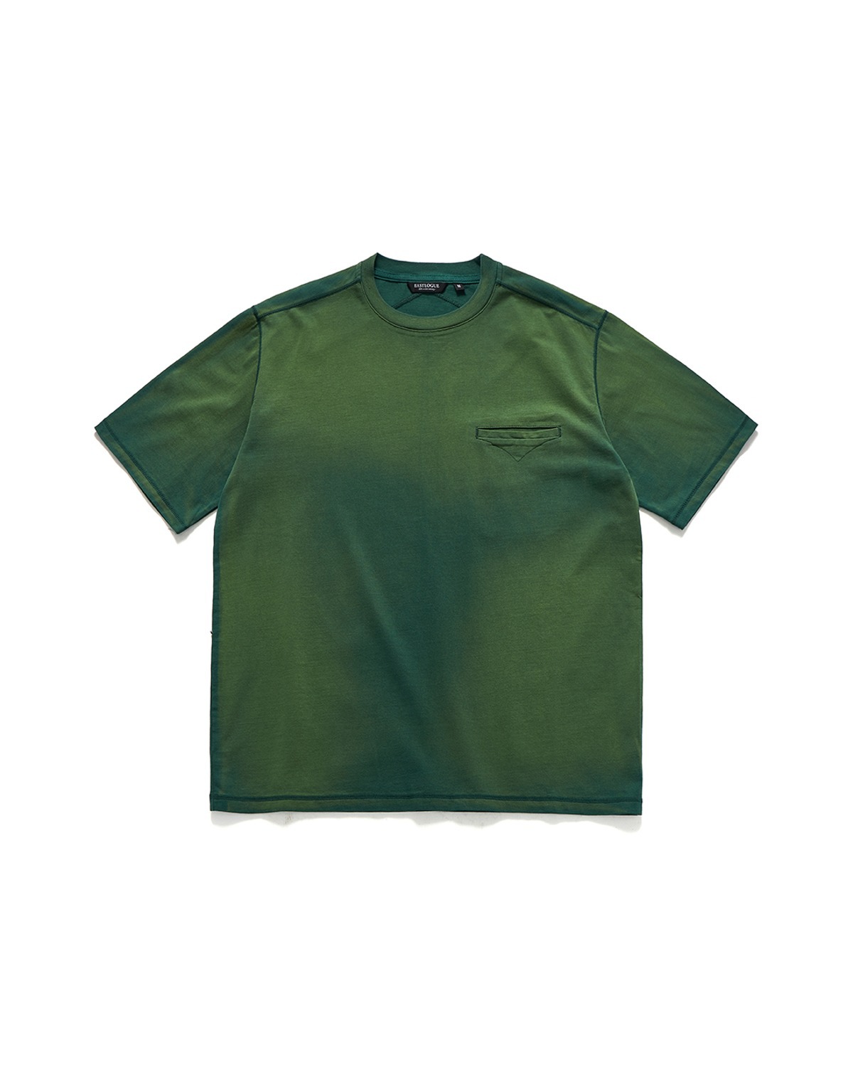 DESTROYED CPO T-SHIRT / GREEN