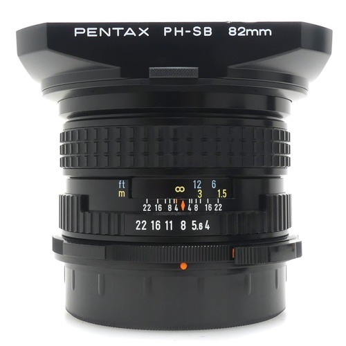 [중고-위탁판매] 펜탁스 PENTAX 67 SMC 45mm F4 +펜탁스 PH-SB 82mm 후드포함 (A+)