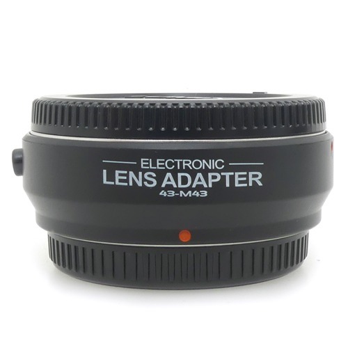 [중고] Electronic Lens Adapter 43 - M43 [  [ 43 포서드렌즈 → MICRO FOUR THIRDS M4/3 마이크로 포서드 바디 ] (A+)