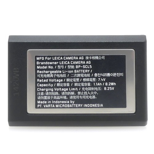 [중고] 라이카 Leica M10 , M10-P Lithium-ion Battery (BP-SCL5) 정품 (A+)