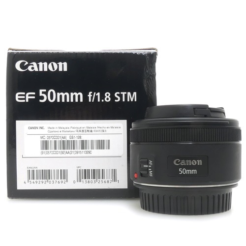 [중고] 캐논 Canon EF 50mm F1.8 STM 박스품 (A+)