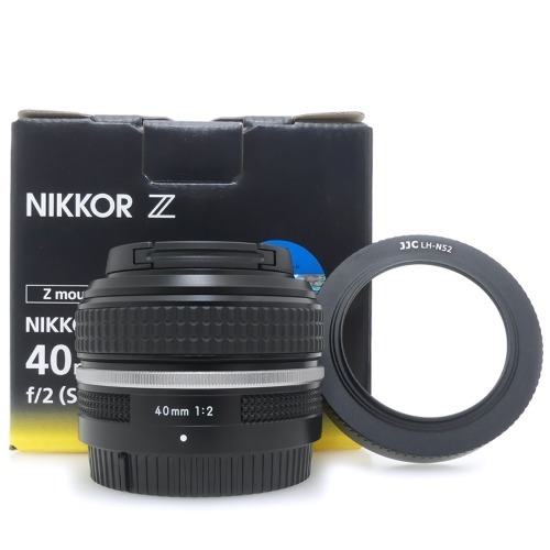 [중고] 니콘 Nikon NIKKOR Z 40mm F2 (SE) Special Edition 정품 ,박스품 + JJC LH-N52 후드포함 - Z mount - 무상서비스 기간 2025년 11월 (S)
