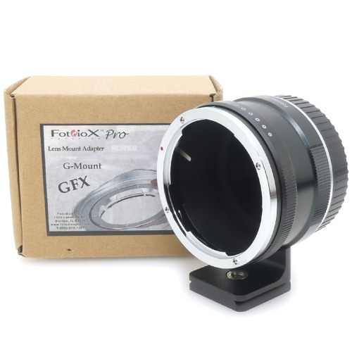 [중고] 포토디옥스 FOTODIOX Pro Lens Mount Adapter Pentax 645 (a) - GFX 박스품 [ 펜탁스 645 ( A , FA , DFA ) 렌즈 → 후지필름 GFX 중형바디 ] 변환어댑터 (S)
