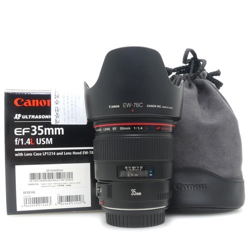 [중고] 캐논 Canon EF 35mm F1.4 L USM 정품 , 박스품 [ UA0711 시리얼 ] (A+)
