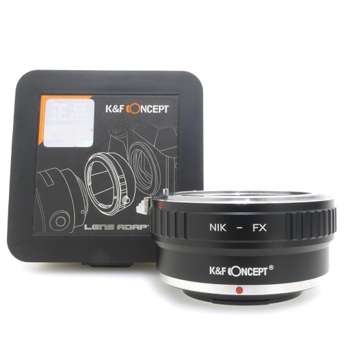 [중고] K&amp;F Concept Nikon - FX ( 니콘 렌즈 → 후지필름 FX 바디 ) 변환 마운트 어댑터 , 박스품 (A+)