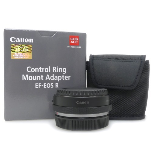 [중고] 캐논 Canon Control ring mount adapter EF-EOS R [ 컨트롤 링 마운트 어댑터 EF-EOS R ] 정품 , 박스품 (S)