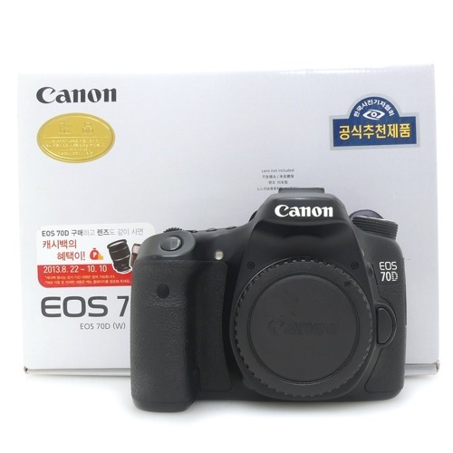 [중고] 캐논 Canon EOS 70D BODY 정품 , 박스품 * 84.000컷 (A)