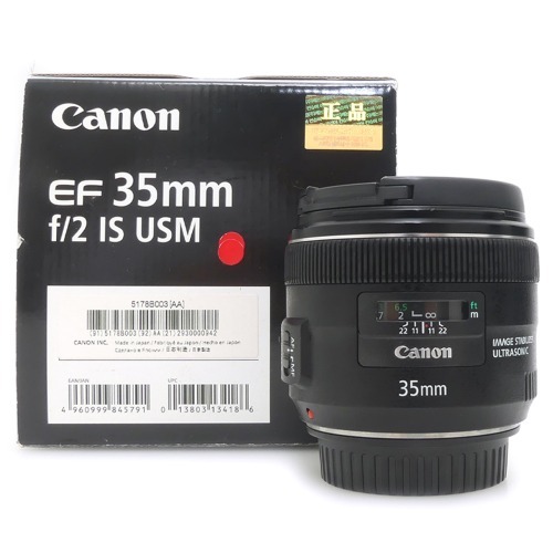 [중고] 캐논 Canon EF 35mm F2 IS USM 정품 , 박스품 (A)