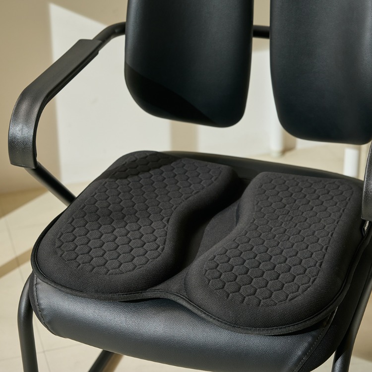 [번개배송]듀오백 듀얼젤 방석 사무실 집중 공부 의자 쿨링 허니콤 쿠션