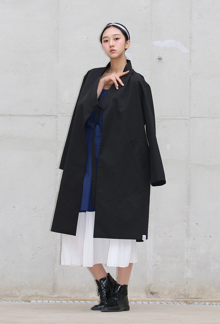 신:서울 트렌치 두루마기 코트 생활한복