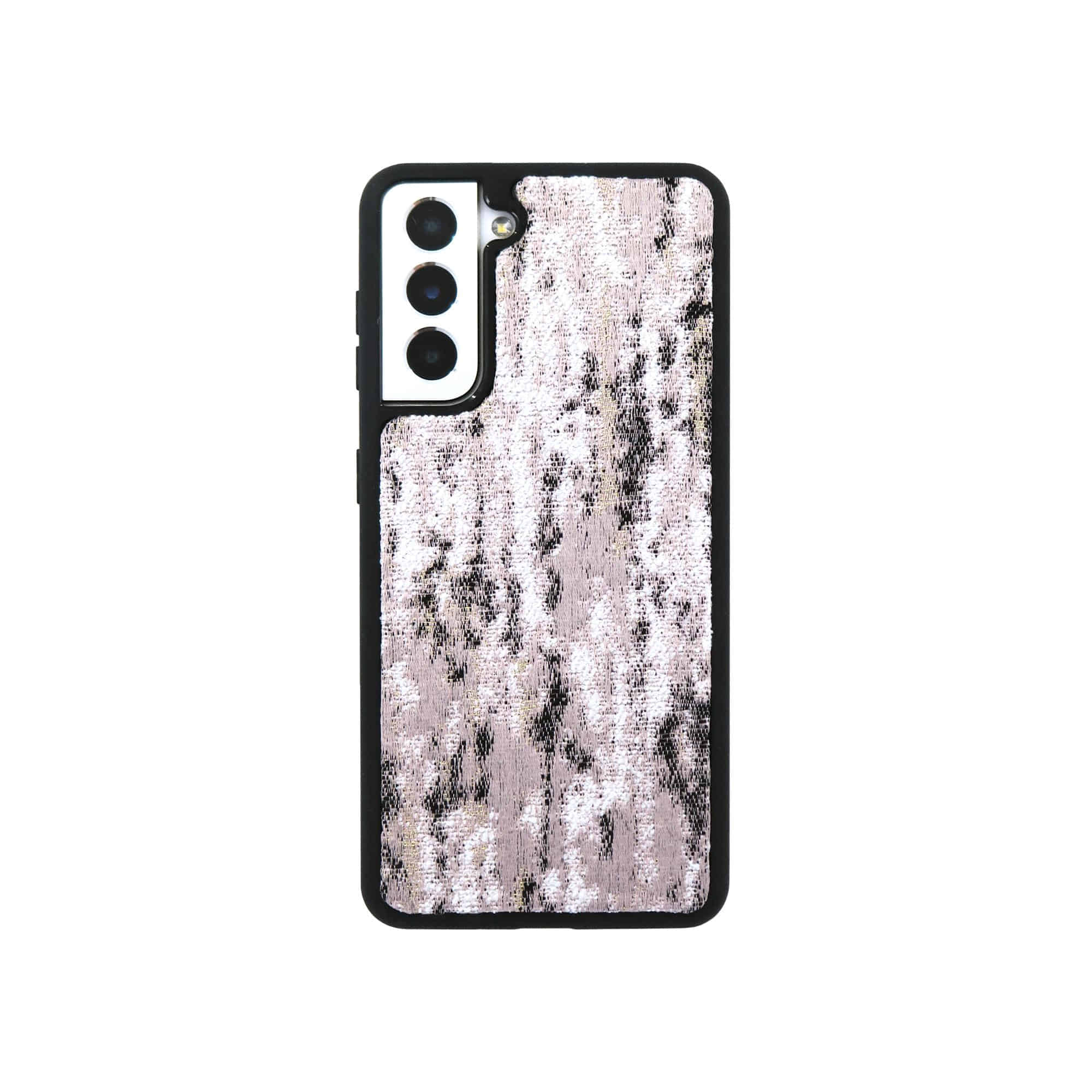 TEXTILE PHONE CASE [BABY PINK]