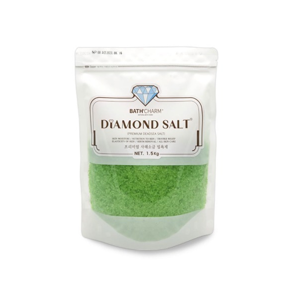 다이아몬드솔트 사해소금 1.5kg 티트리1box(10ea)