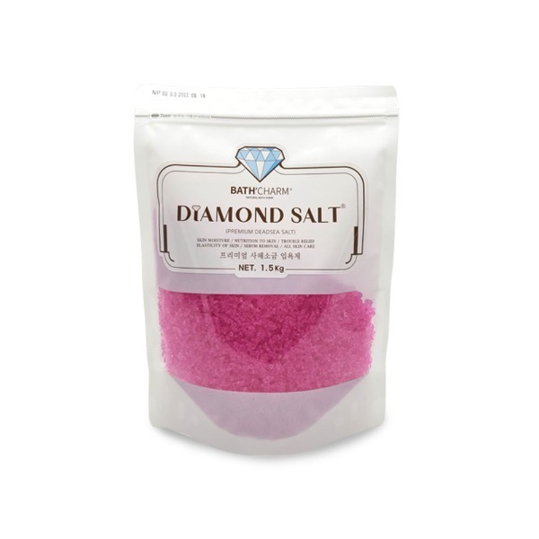 다이아몬드솔트 사해소금 1.5kg 장미1box(10ea)