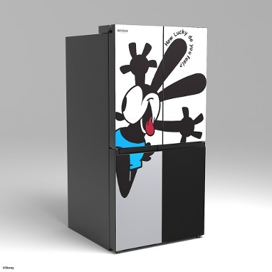 [삼성X디즈니] 비스포크 디즈니 에디션 4도어 냉장고 