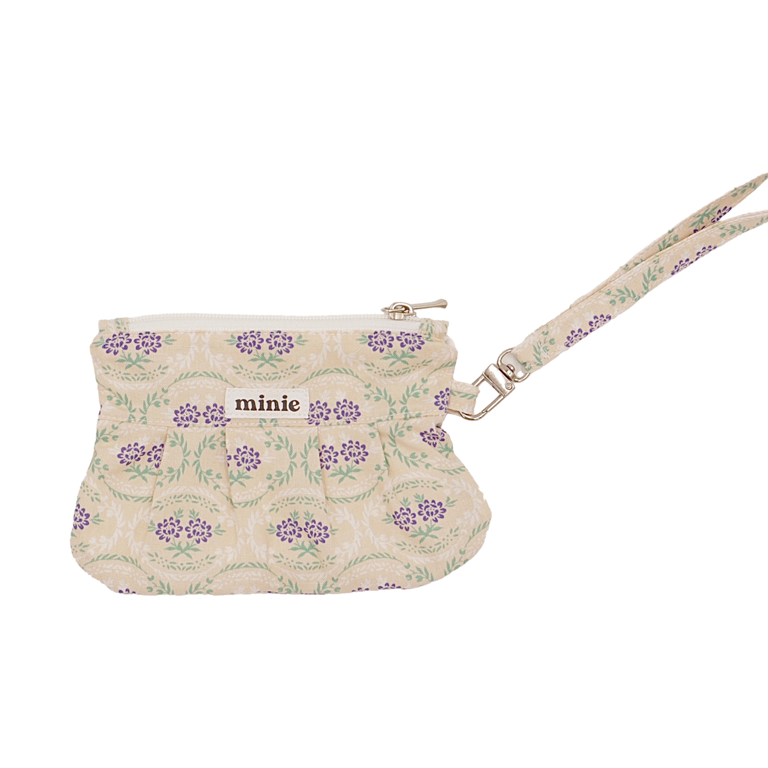 Cozy strap mini pouch - Flower