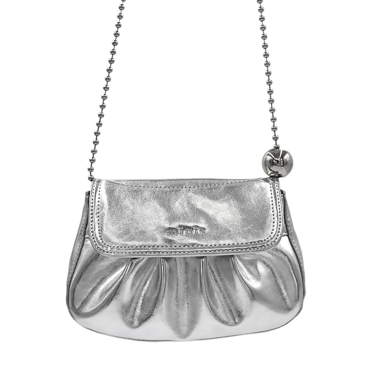 cozy bag - silver