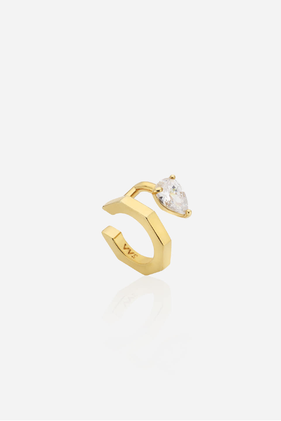 Ravenna Ear cuff in Gold