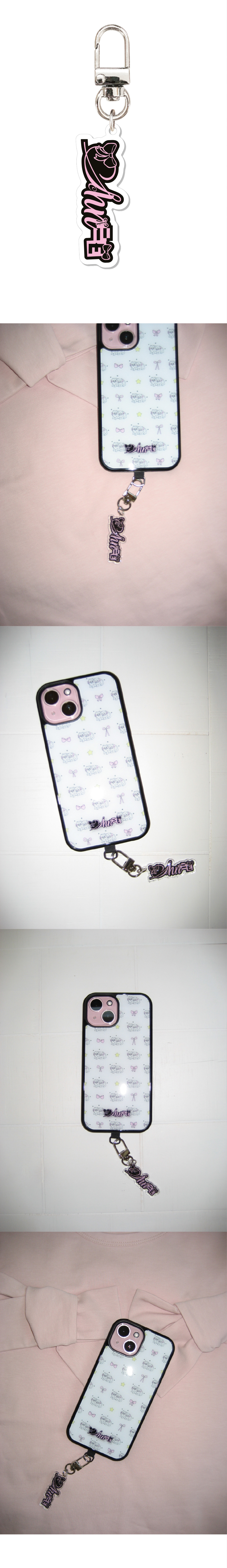 schnee-ss-25-schnee-logo-keyring-glitter