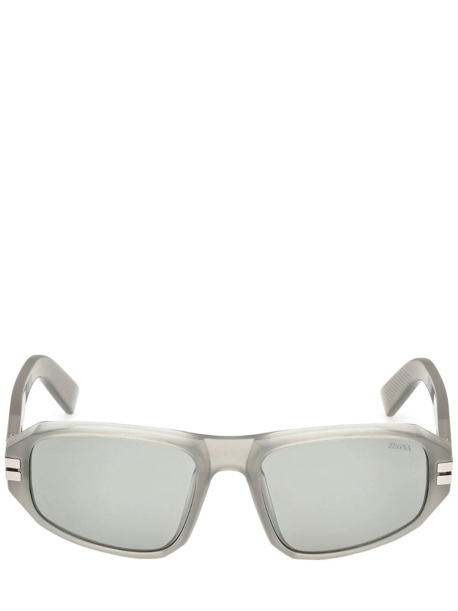 제냐 Squared sunglasses w/ lanyard 79I-SHC010