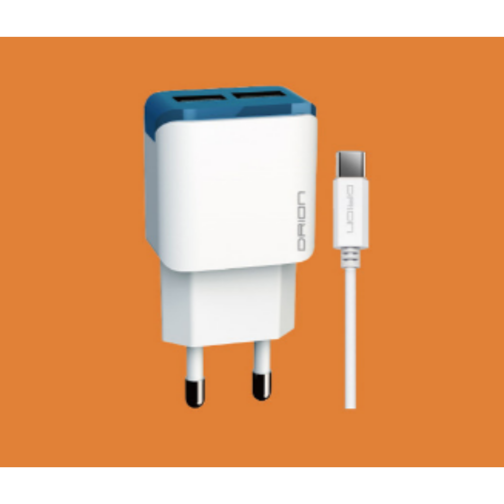 드리온 고속 충전기 2포트 2.1A (USB+USB)(케이블 포함)
