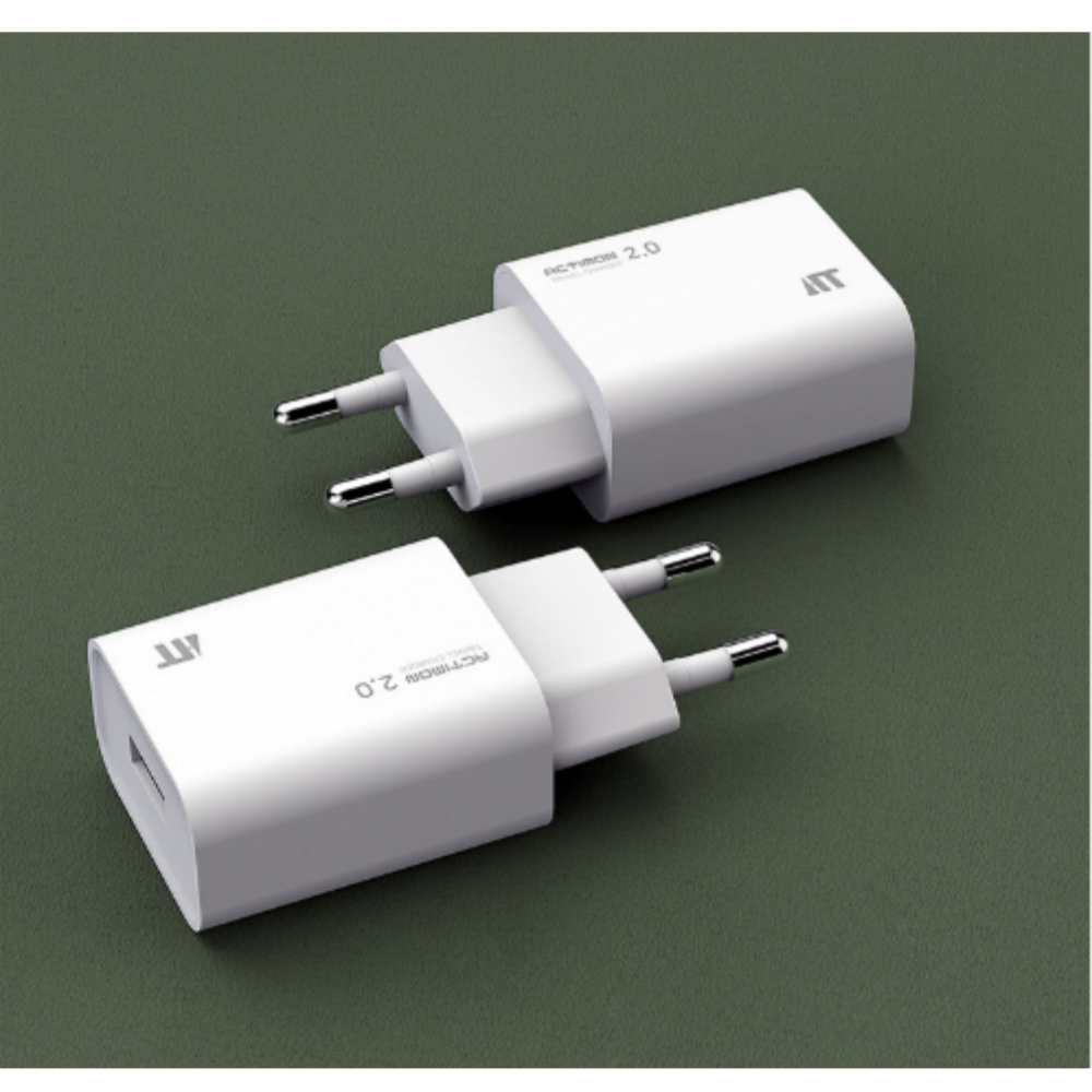 엑티몬 고속 충전기 1포트 2.0A (USB)(케이블 미포함)