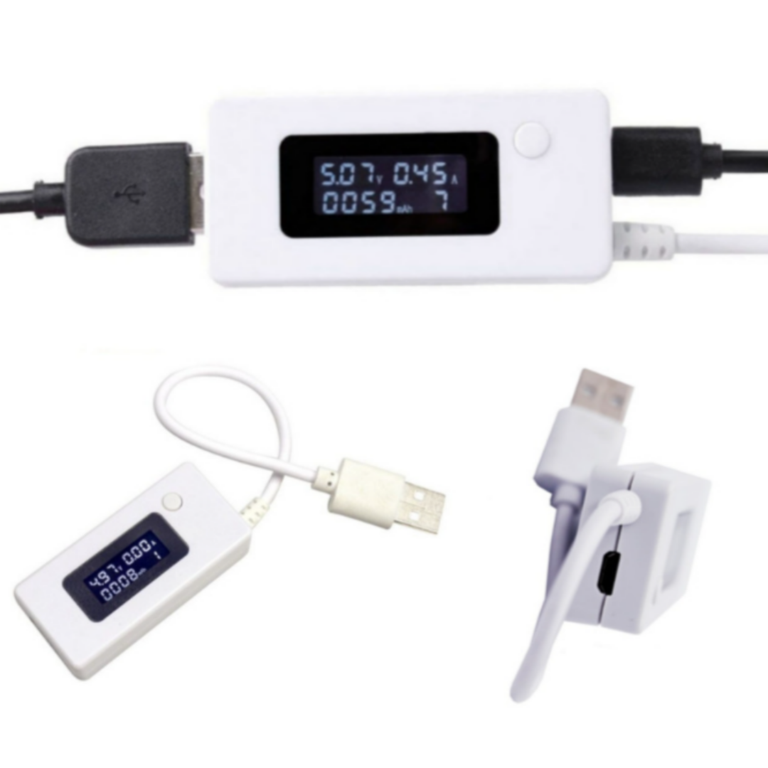 RMTT USB 휴대폰 충전기 전류 측정 차량 시거잭 전류 측정기 다양한 제품 측정 호환