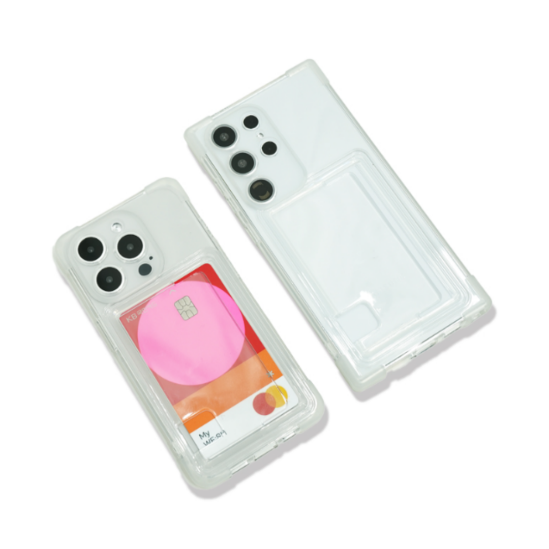 완벽한 그립감 아이폰15 플러스 카드수납 젤리케이스 1대1 카메라 맞춤 보호 설계