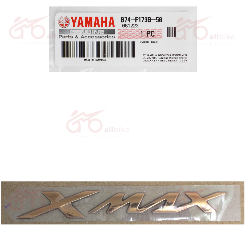 XMAX300 엠블럼/골드 [B74-F173B-50]