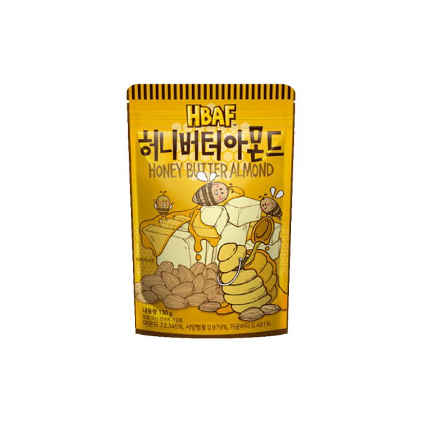 HBAF Honey Butter Almond 130g