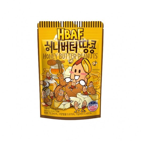 HBAF Honey Butter Peanut 120g
