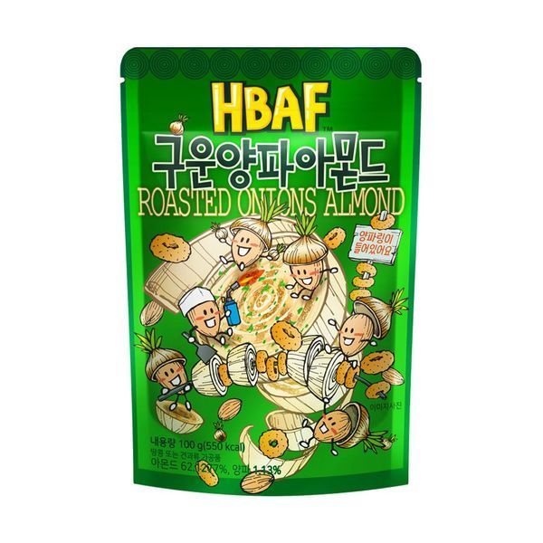 HBAF Roasted Onion Almond 100g