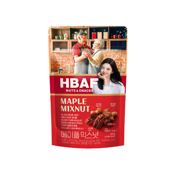 HBAF Maple Mix Nuts 190g