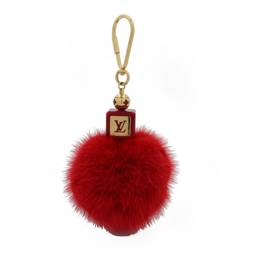 Louis Vuitton Fur Bag Charm