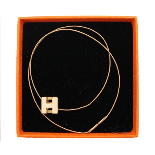 HERMES Cube Necklace
